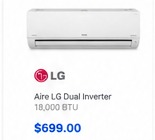 Aire LG Dual Inverter